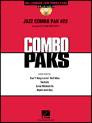 Jazz Combo Pak No. 22 Jazz Ensemble sheet music cover